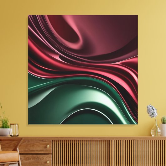 Stretched canvas print in stylish graphic (Insitu (Woonkamer))