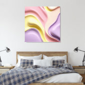 Stretched canvas print in stylish graphic (Insitu (Slaapkamer))