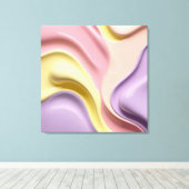 Stretched canvas print in stylish graphic (Insitu (Houten vloer))