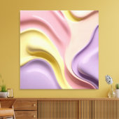 Stretched canvas print in stylish graphic (Insitu (Woonkamer))