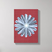 Stretched Canvas Print Moederdag Floral (Voorkant)