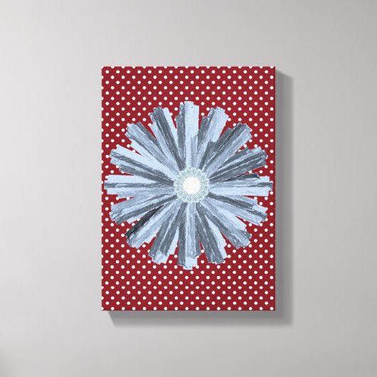 Stretched Canvas Print Moederdag Floral (Voorkant)