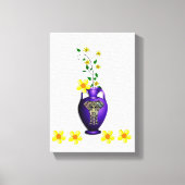 Stretched Canvas Print Moederdag Floral (Voorkant)