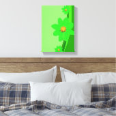 Stretched Canvas Print Moederdag Floral (Insitu (Slaapkamer))