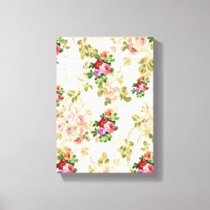 Stretched Canvas Print Moederdag Floral