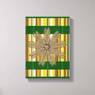 Stretched Canvas Print Moederdag Floral
