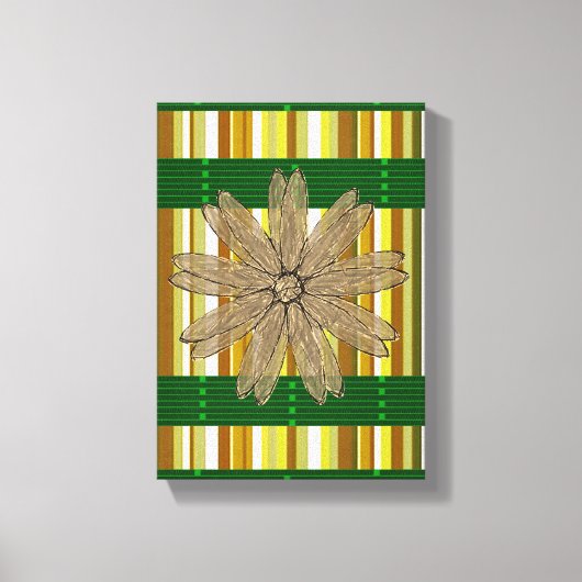 Stretched Canvas Print Moederdag Floral (Voorkant)