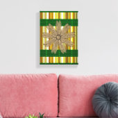 Stretched Canvas Print Moederdag Floral (Insitu (Woonkamer))