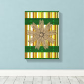 Stretched Canvas Print Moederdag Floral (Insitu (Houten vloer))