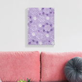 Stretched Canvas Print Moederdag Floral (Insitu (Woonkamer))