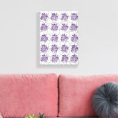 Stretched Canvas Print Moederdag Floral (Insitu (Woonkamer))