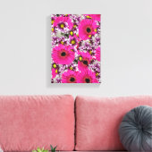 Stretched Canvas Print Moederdag Floral (Insitu (Woonkamer))