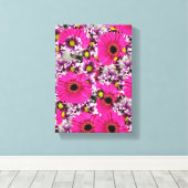Stretched Canvas Print Moederdag Floral (Insitu (Houten vloer))