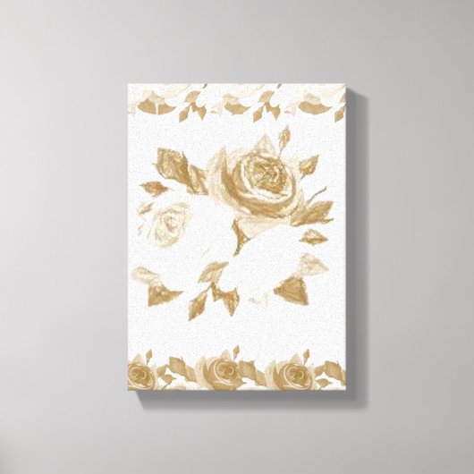 Stretched Canvas Print Moederdag Floral (Voorkant)