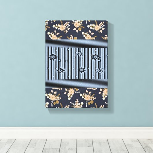 Stretched Canvas Print Moederdag Floral (Insitu (Houten vloer))