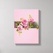 Stretched Canvas Print Moederdag Floral (Voorkant)