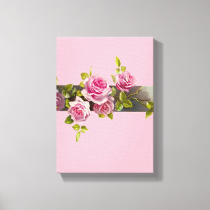 Stretched Canvas Print Moederdag Floral