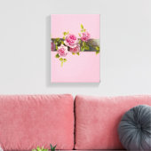 Stretched Canvas Print Moederdag Floral (Insitu (Woonkamer))