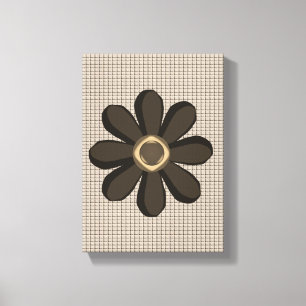 Stretched Canvas Print Moederdag Floral
