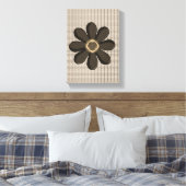 Stretched Canvas Print Moederdag Floral (Insitu (Slaapkamer))