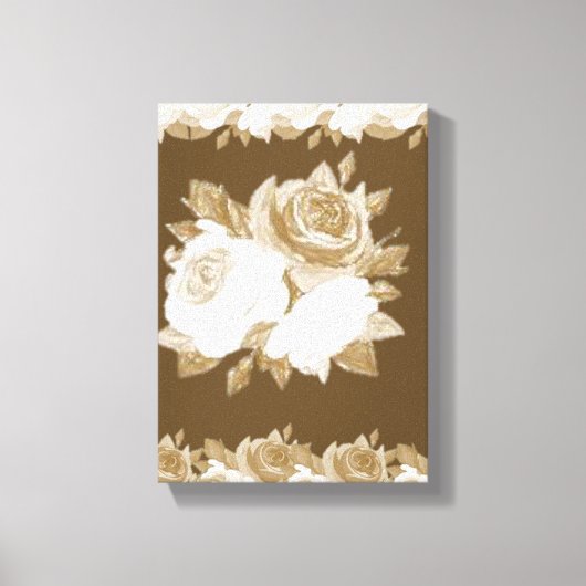 Stretched Canvas Print Moederdag Floral (Voorkant)