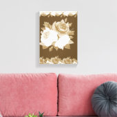 Stretched Canvas Print Moederdag Floral (Insitu (Woonkamer))