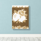 Stretched Canvas Print Moederdag Floral (Insitu (Houten vloer))