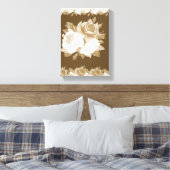Stretched Canvas Print Moederdag Floral (Insitu (Slaapkamer))