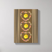 Stretched Canvas Print Moederdag Floral (Voorkant)