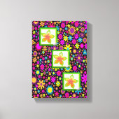 Stretched Canvas Print Moederdag Floral (Voorkant)