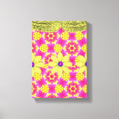 Stretched Canvas Print Moederdag Floral (Voorkant)