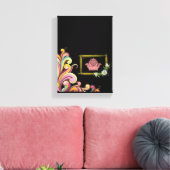 Stretched Canvas Print Moederdag Floral (Insitu (Woonkamer))