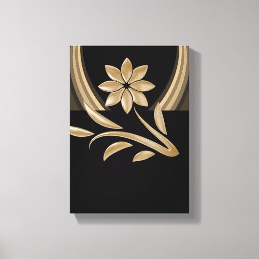 Stretched Canvas Print Moederdag Floral (Voorkant)