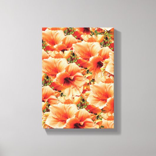Stretched Canvas Print Moederdag Floral (Voorkant)