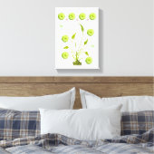 Stretched Canvas Print Moederdag Floral (Insitu (Slaapkamer))