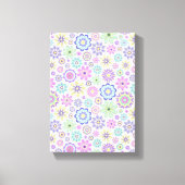 Stretched Canvas Print Moederdag Floral (Voorkant)