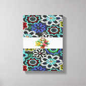 Stretched Canvas Print Moederdag Floral (Voorkant)