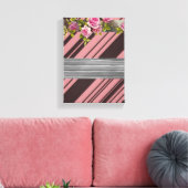 Stretched Canvas Print Moederdag Floral (Insitu (Woonkamer))