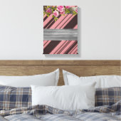 Stretched Canvas Print Moederdag Floral (Insitu (Slaapkamer))