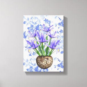 Stretched Canvas Print Moederdag Floral
