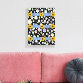 Stretched Canvas Print Moederdag Floral (Insitu (Woonkamer))