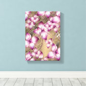 Stretched Canvas Print Moederdag Floral (Insitu (Houten vloer))
