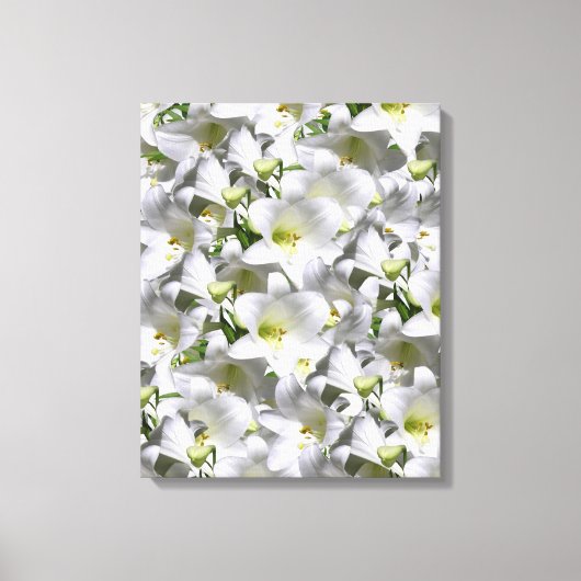 Stretched Canvas Print Moederdag Floral (Voorkant)