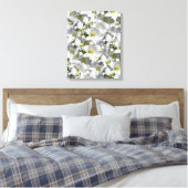 Stretched Canvas Print Moederdag Floral (Insitu (Slaapkamer))