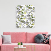 Stretched Canvas Print Moederdag Floral (Insitu (Woonkamer))