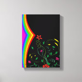 Stretched Canvas Print Moederdag Floral (Voorkant)