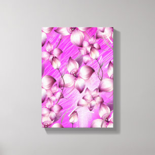 Stretched Canvas Print Moederdag Floral