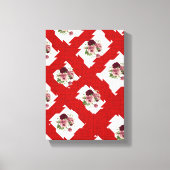 Stretched Canvas Print Moederdag Floral (Voorkant)