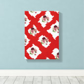 Stretched Canvas Print Moederdag Floral (Insitu (Houten vloer))