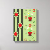 Stretched Canvas Print Moederdag Floral (Voorkant)